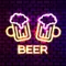 Beer Bar Neon Sign - Custom Shot Glass Now