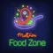 Midtown Food Zone Neon Sign - Custom Shot Glass Now