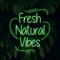 Fresh Natural Vibes Neon Sign - Custom Shot Glass Now