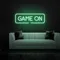 GAME ON Greeny Neon Sign - Custom Shot Glass Now
