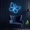 Scribble Butterfly Neon Sign - Custom Shot Glass Now