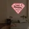 Superman Neon Sign - Custom Shot Glass Now