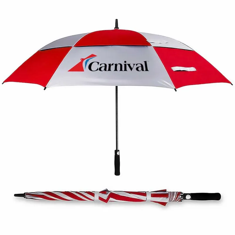 Vented Golf Umbrella - 62 in Arc - Custom Shot Glass Now