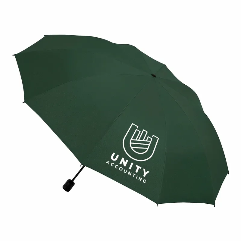 Auto Folding Umbrella - 42 In Arc - Custom Shot Glass Now