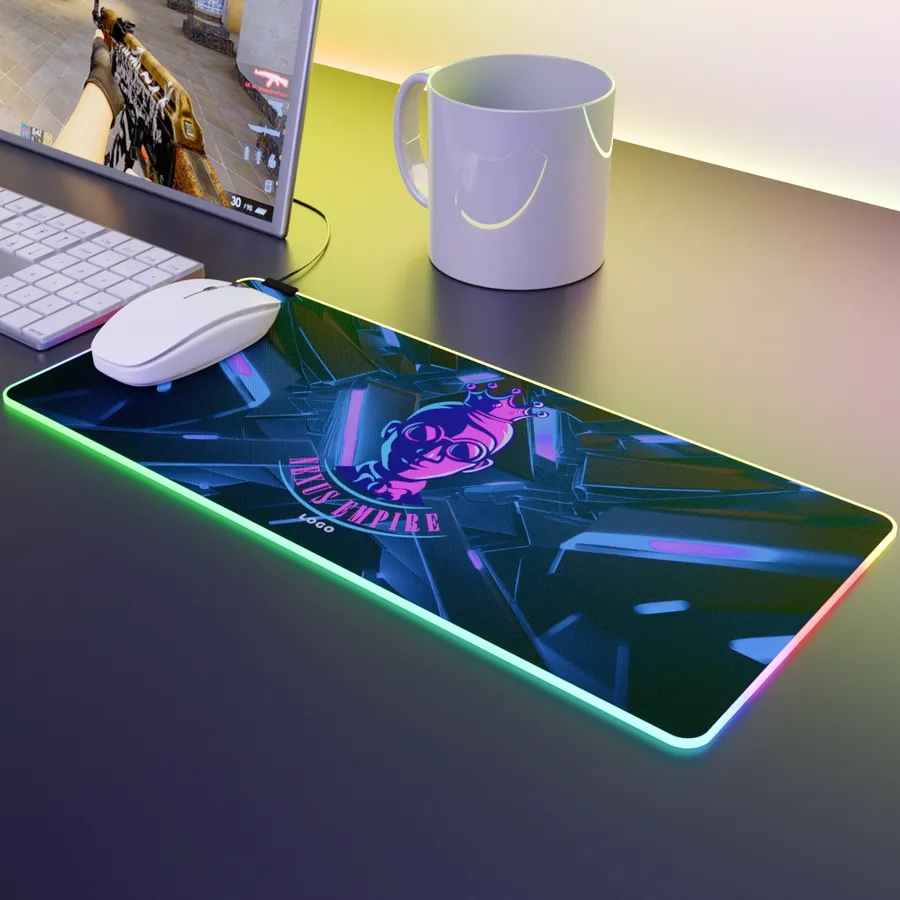 Custom RGB LED Mouse Pad - Custom Shot Glass Now