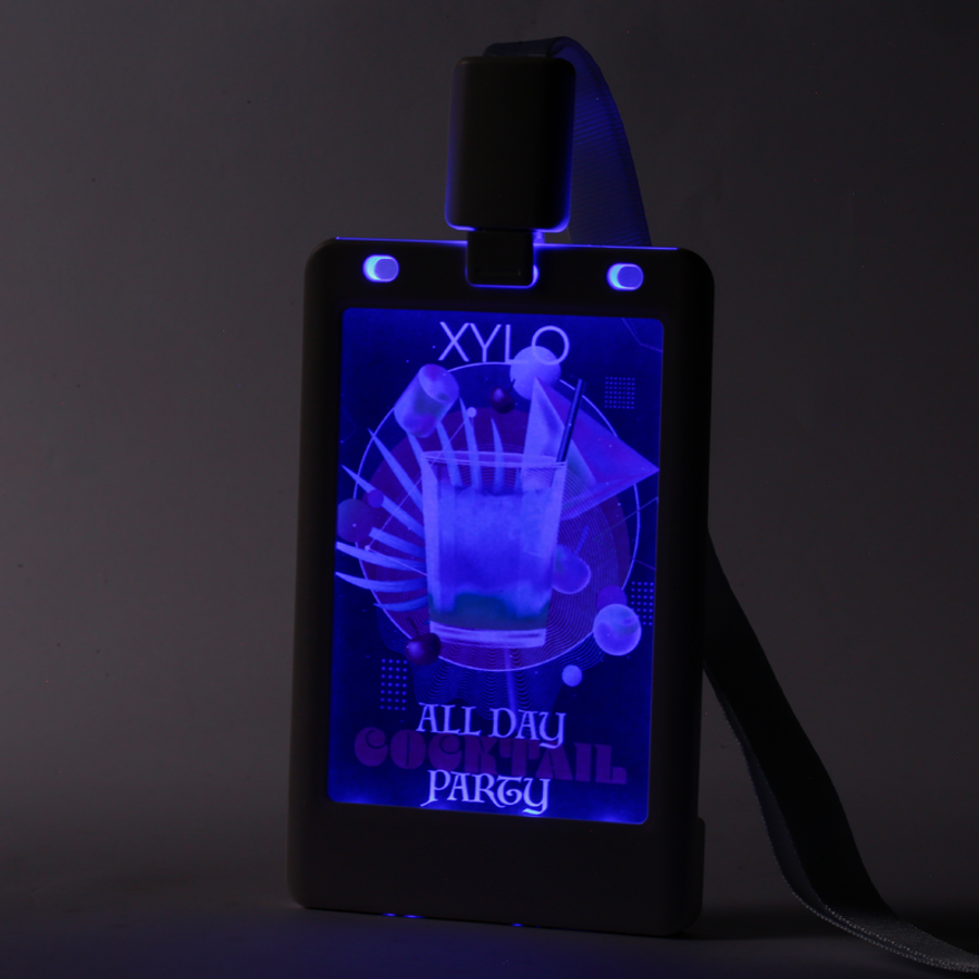 Glow Badge Holder - Custom Shot Glass Now