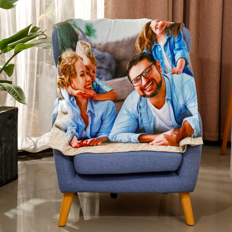 Plush Fleece Blanket - Custom Shot Glass Now