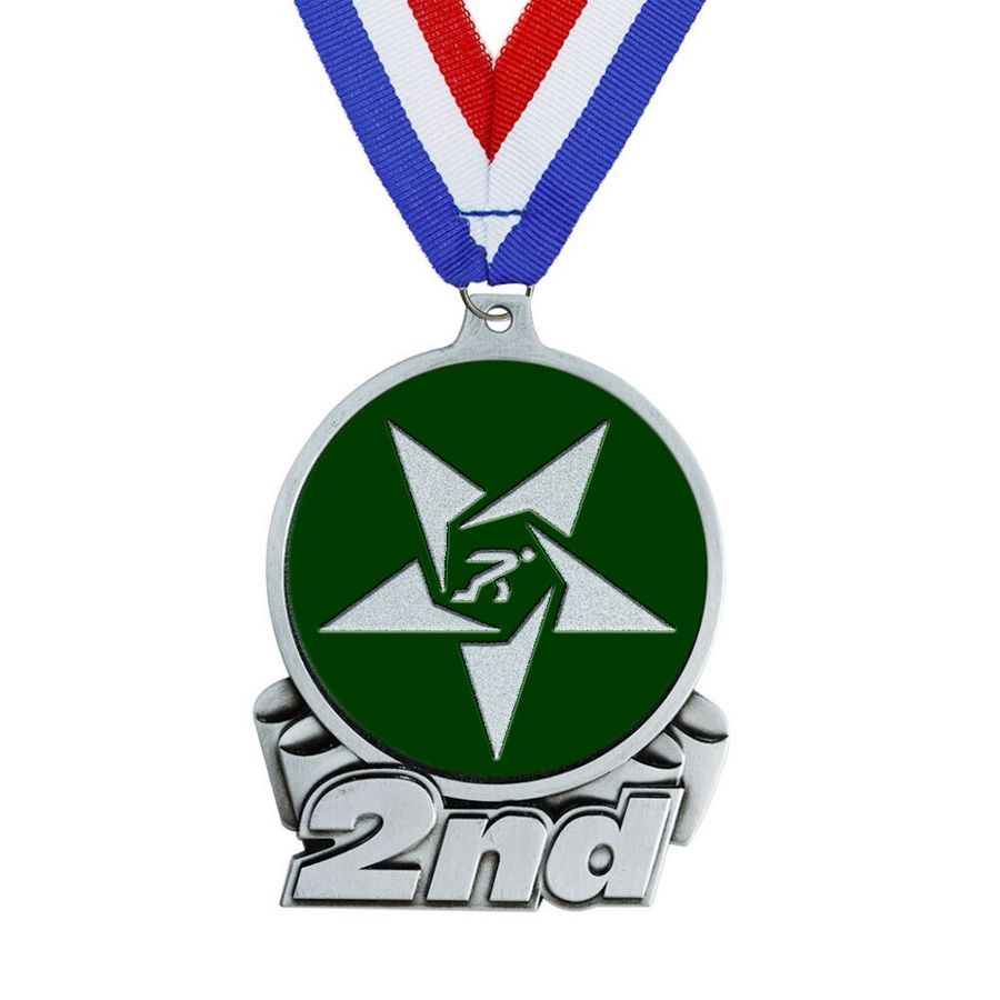 2nd Place Medal - Custom Shot Glass Now