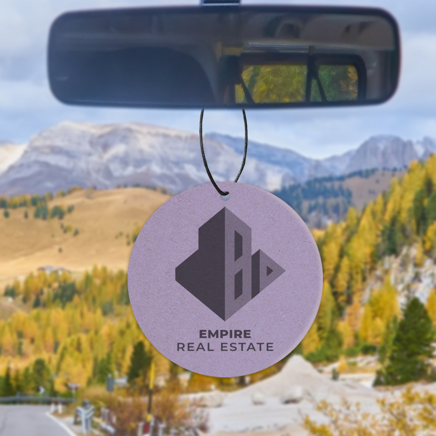 Eco Kraft Paper Air Freshener - Custom Shot Glass Now