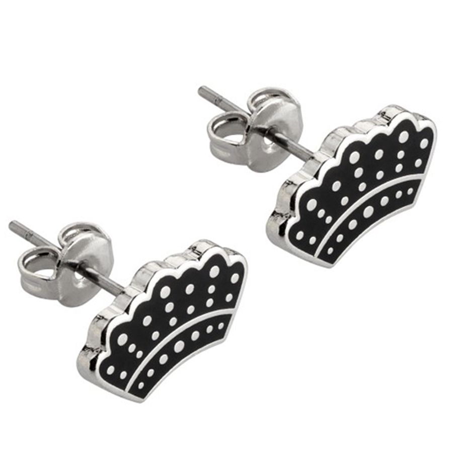 Hard Enamel Metal Earrings - Custom Shot Glass Now