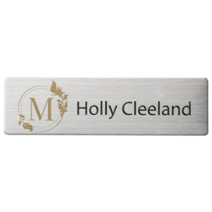 UV Printed Name Badges - Custom Shot Glass Now