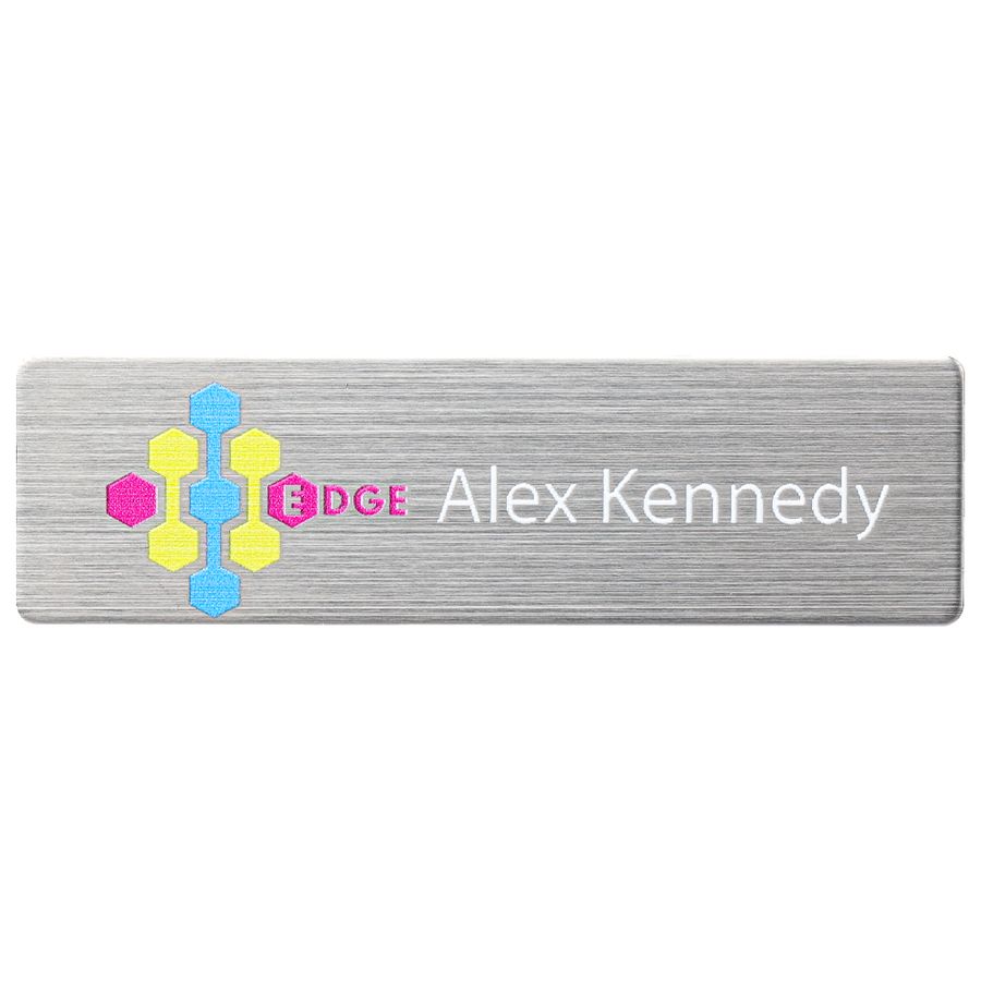 UV Printed Name Badges - Custom Shot Glass Now