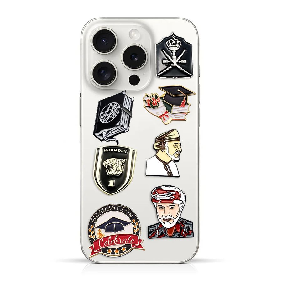 Soft Enamel Metal Sticker - Custom Shot Glass Now