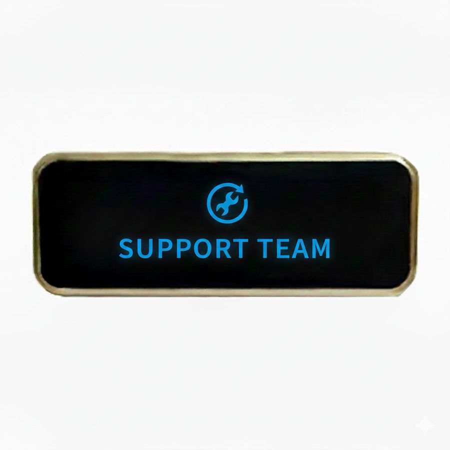 LED Name Badges - Custom Shot Glass Now