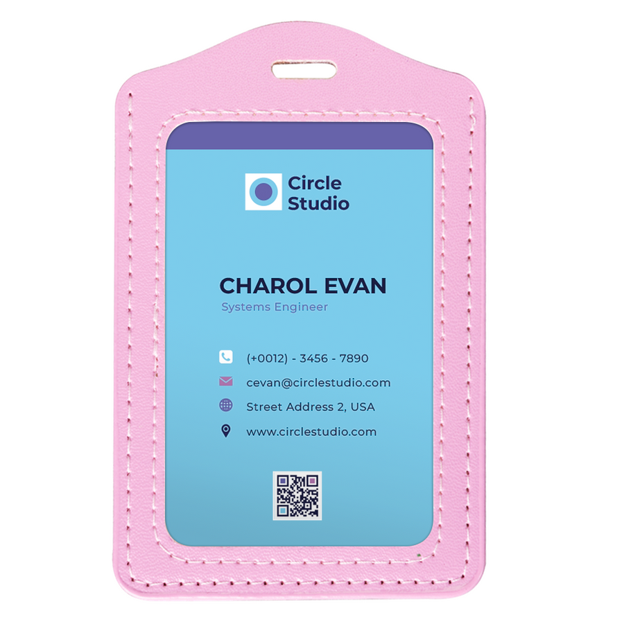 Custom PU Badge Holders - Custom Shot Glass Now