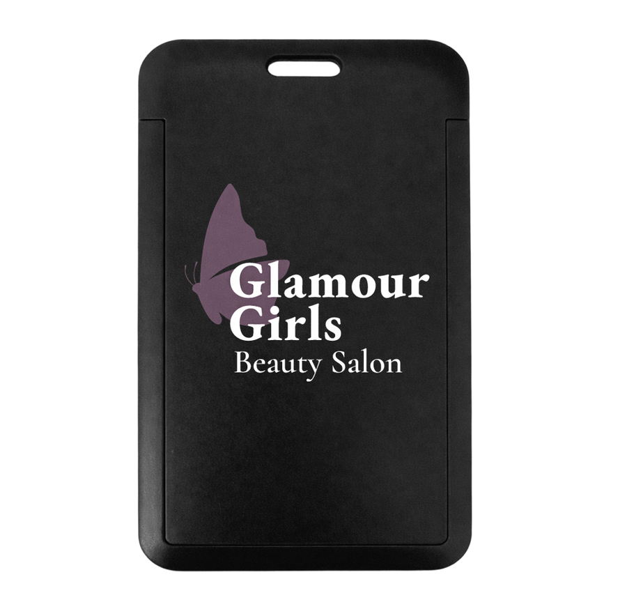 Full Color Printed Plastic Holder - Custom Shot Glass Now