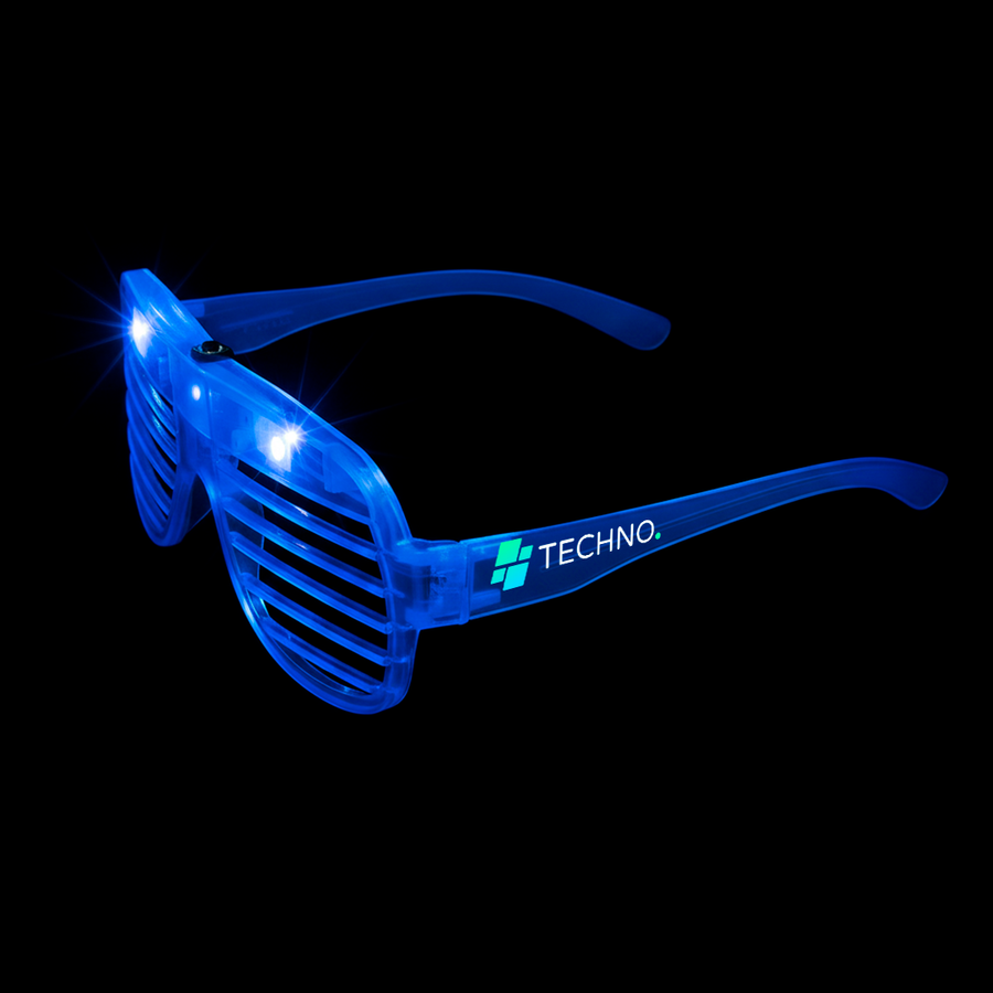 Light-Up LED Slotted Glasses - Custom Shot Glass Now