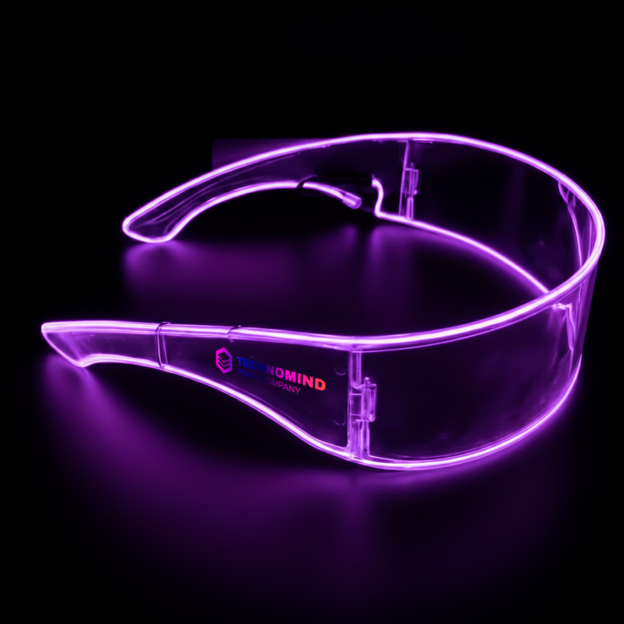 Light Up Cyber Glasses - Custom Shot Glass Now
