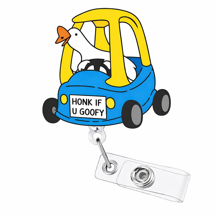 Custom Shape Acrylic Badge Reel - Custom Shot Glass Now