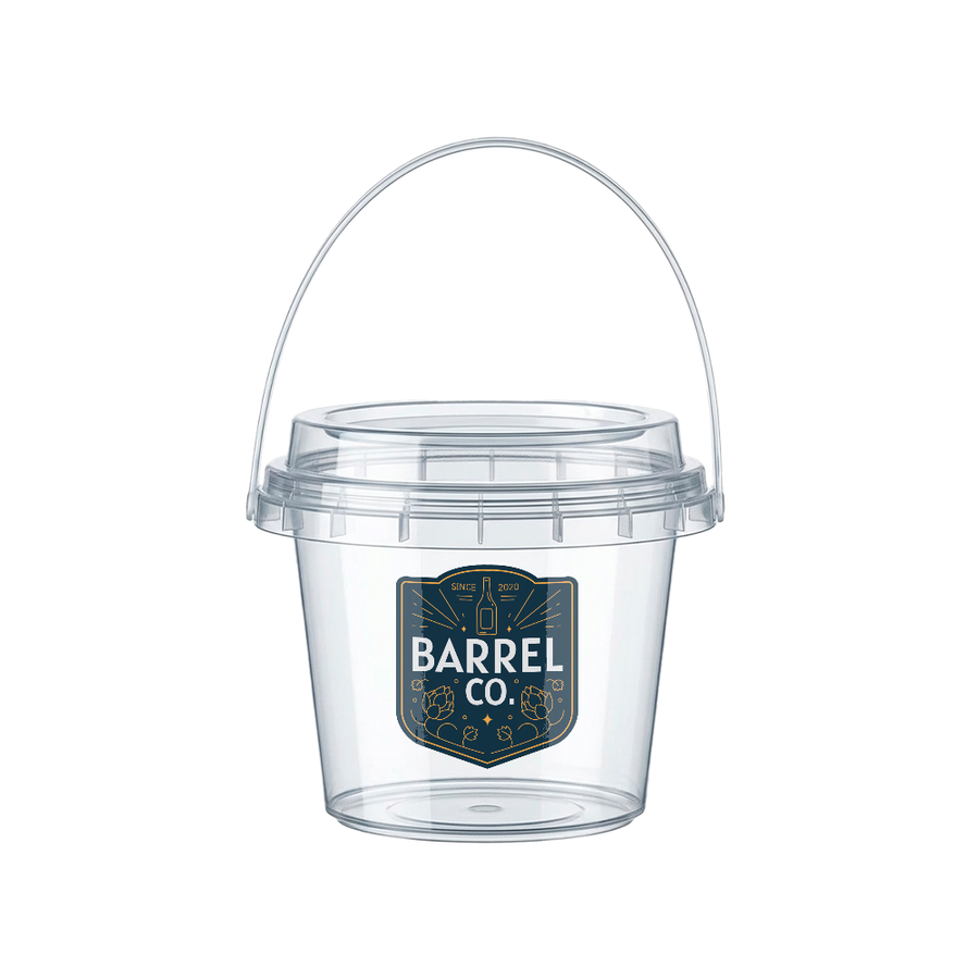 Premium Transparent Drink Buckets - Custom Shot Glass Now
