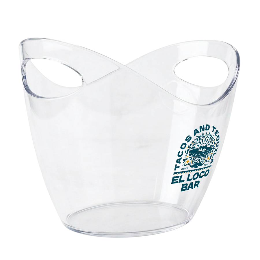 Curved Dual-Handle Drink Buckets - Custom Shot Glass Now
