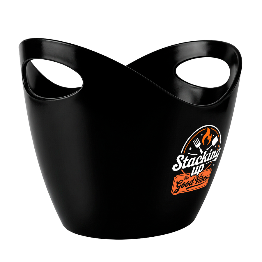 Curved Dual-Handle Drink Buckets - Custom Shot Glass Now
