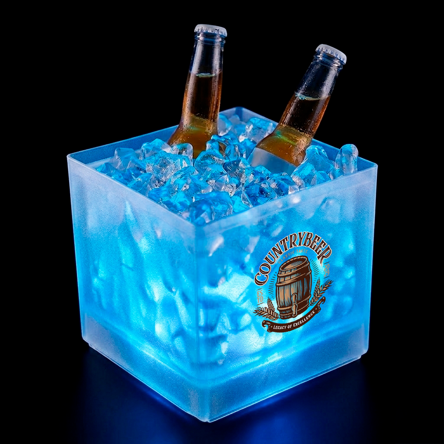 LED Frosted Drink Cubes - Custom Shot Glass Now