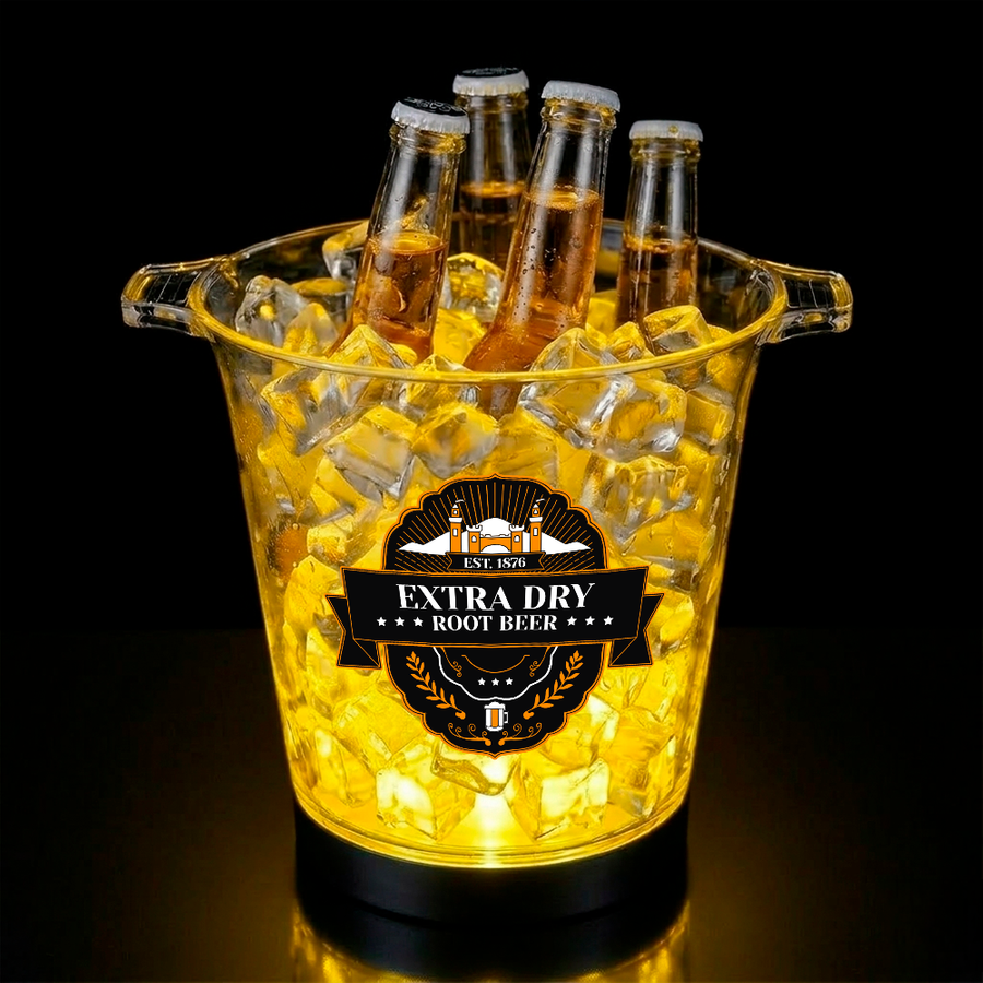 Multi-Color Light-Up Drink Buckets - Custom Shot Glass Now