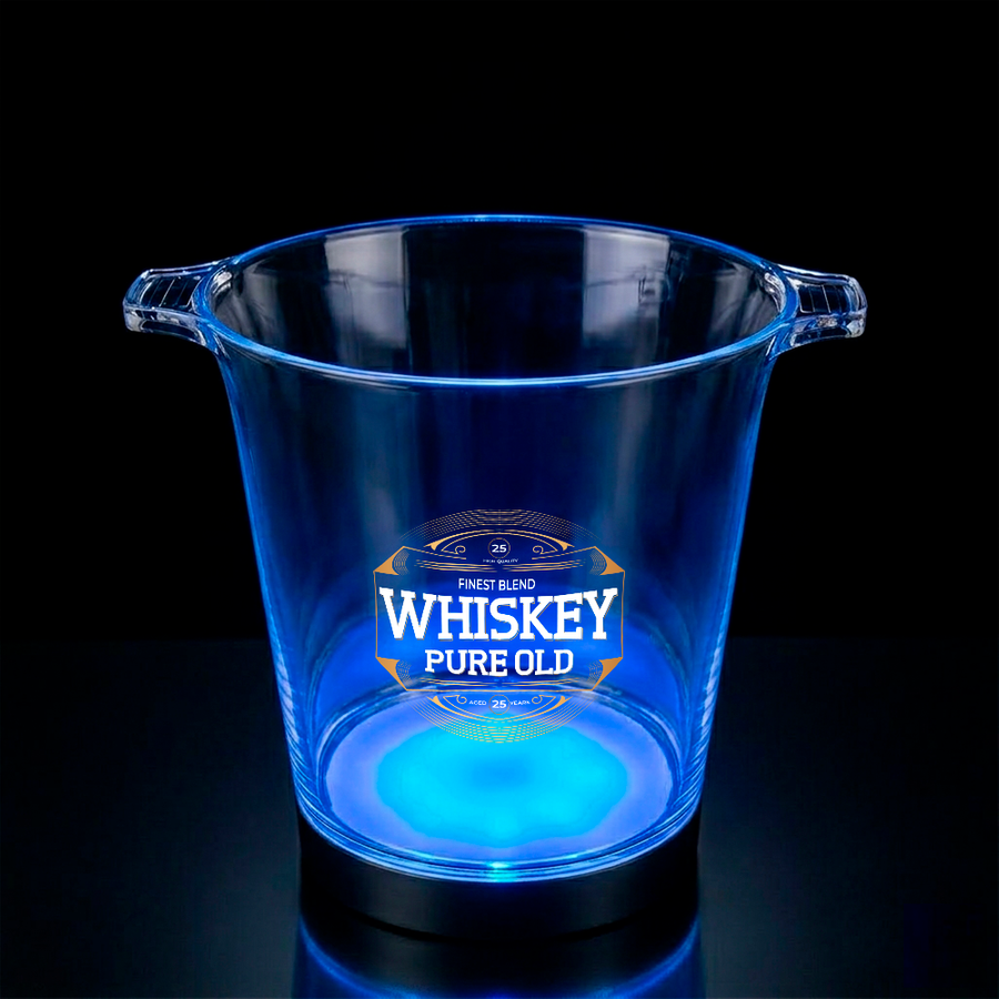 Multi-Color Light-Up Drink Buckets - Custom Shot Glass Now