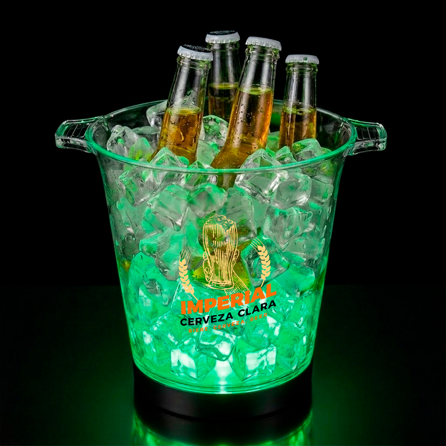 Multi-Color Light-Up Drink Buckets - Custom Shot Glass Now