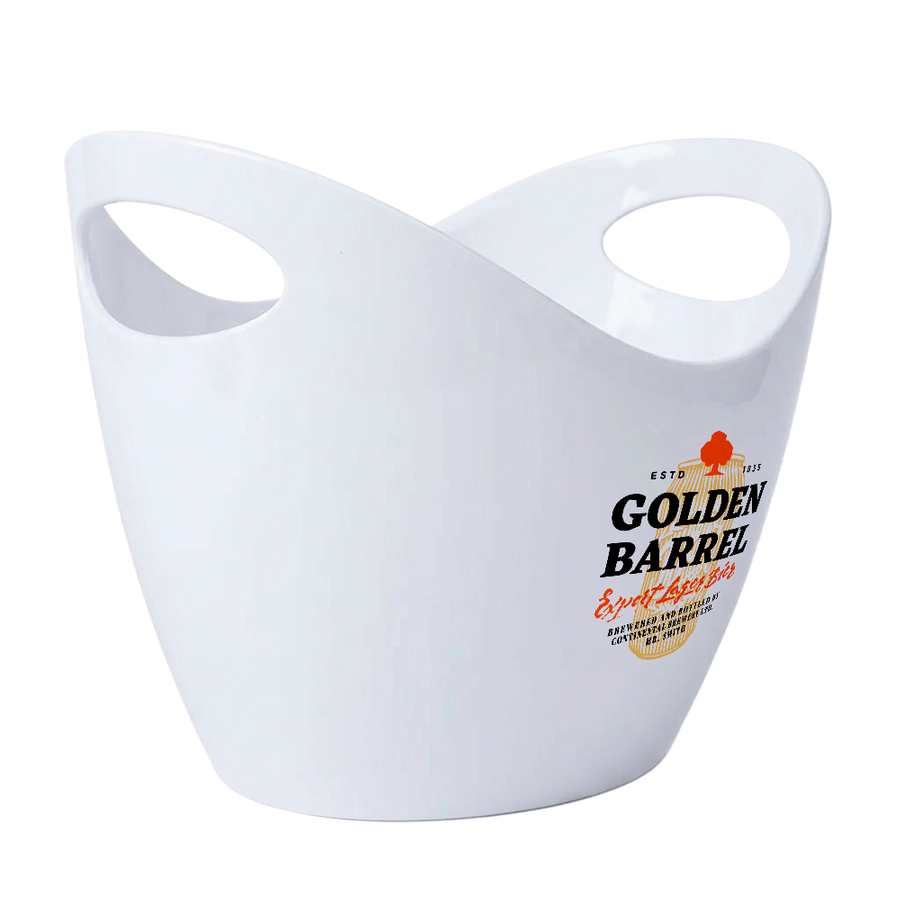 Curved Dual-Handle Drink Buckets - Custom Shot Glass Now
