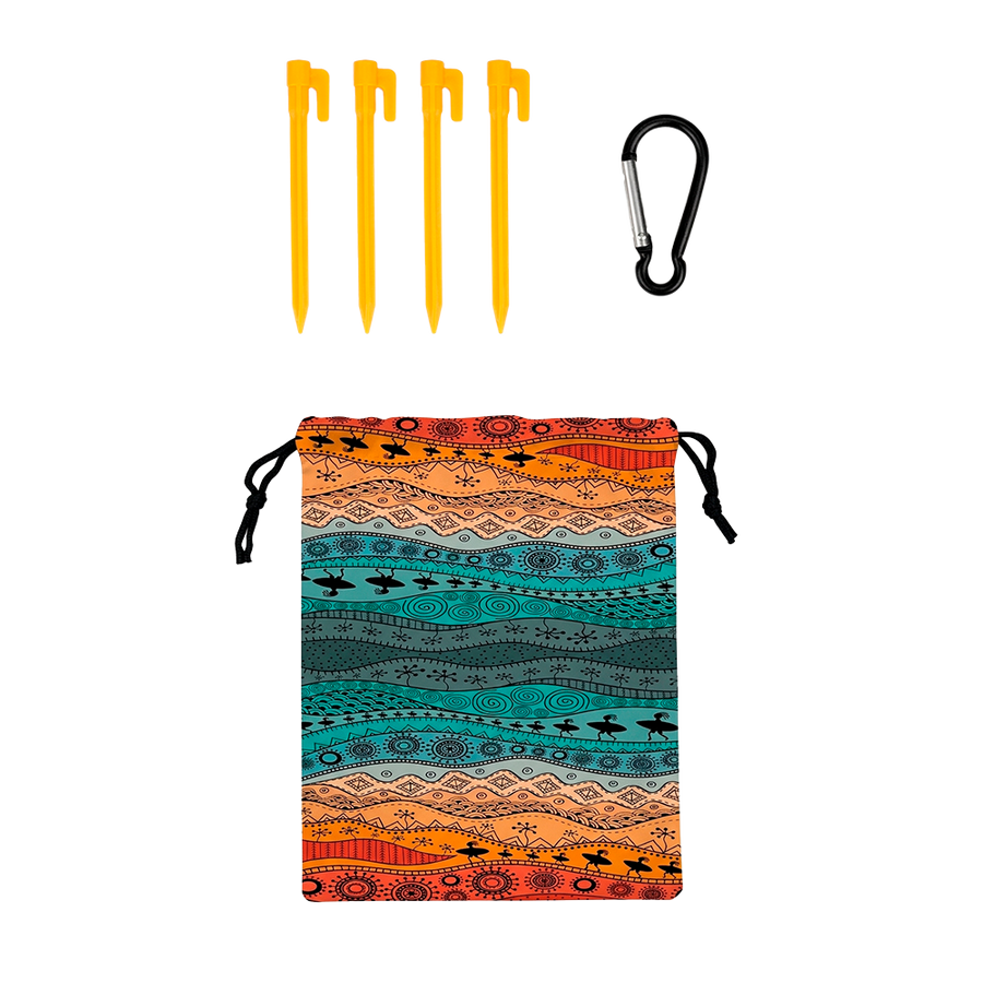 Windproof Beach Mats - Custom Shot Glass Now