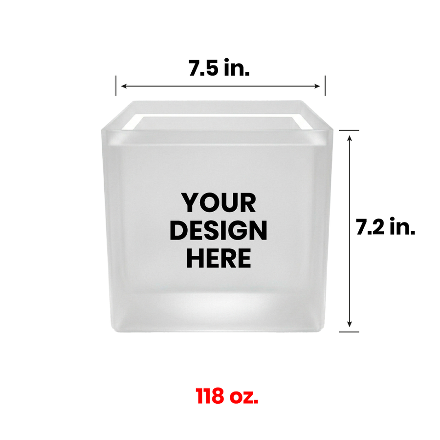LED Frosted Drink Cubes - Custom Shot Glass Now