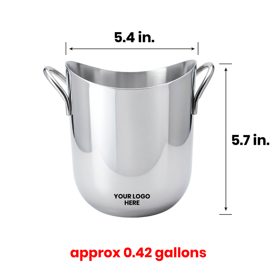 Stainless Steel Party Buckets - Custom Shot Glass Now