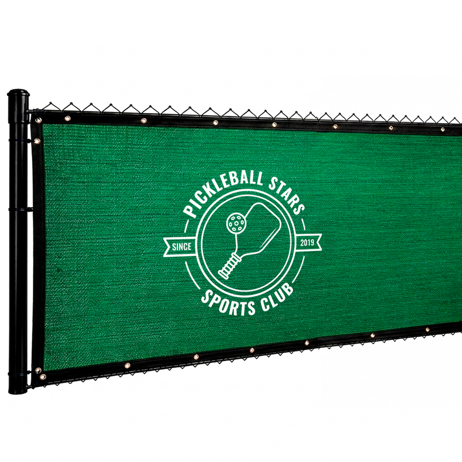 Custom 98% Blockage Fence Screen - Custom Shot Glass Now