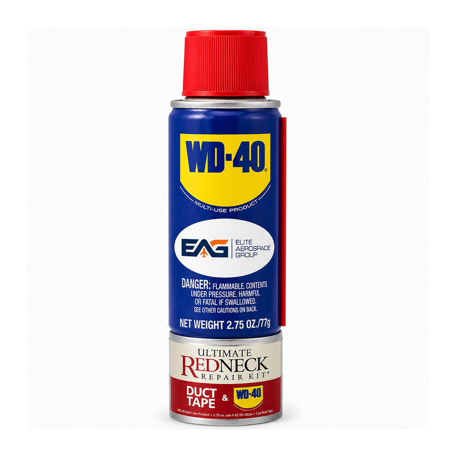 Ultimate Fix-All Kits, WD-40 2.75 oz Handy Cans and 6 yards of Duct Tapes - Custom Shot Glass Now