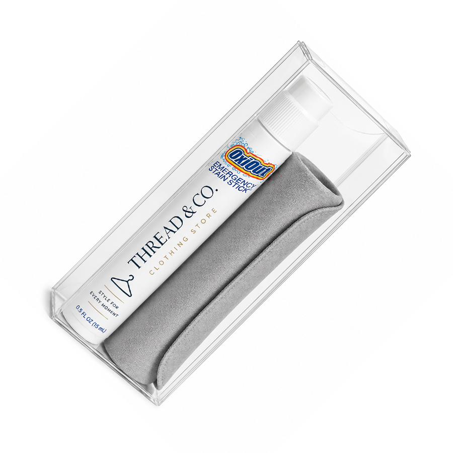 OxiOut Emergency Stain Stick Travel Kits with Premium Microfiber Cloths - Custom Shot Glass Now