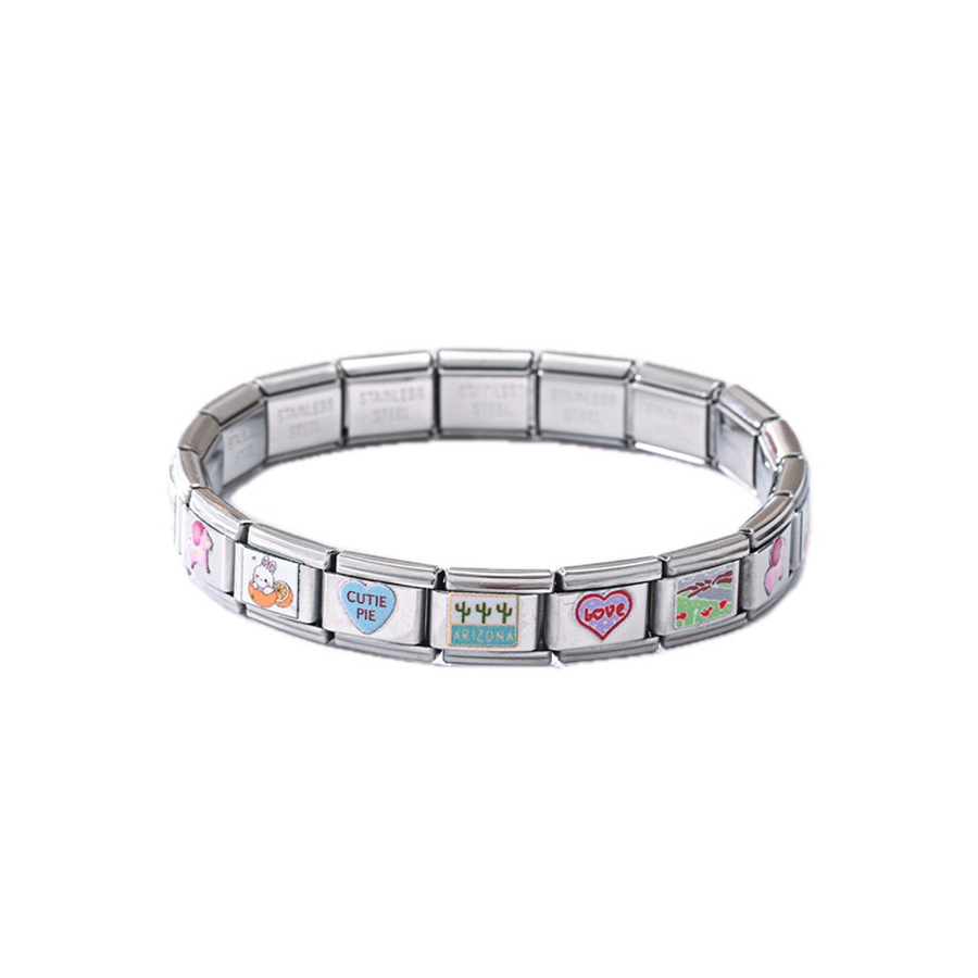 Italian Charm Bracelets - Custom Shot Glass Now