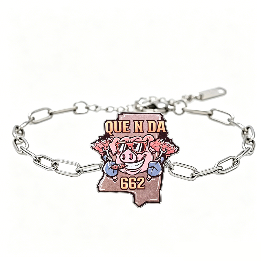 Offset Printing Charm Bracelets - Custom Shot Glass Now