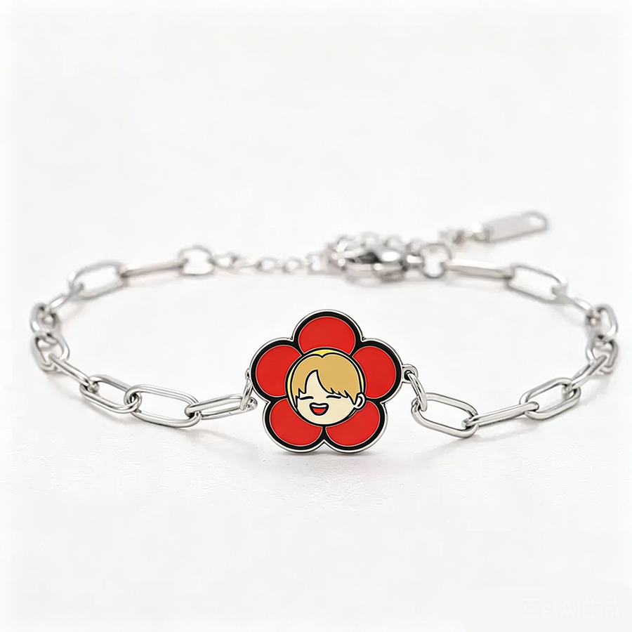 Hard Enamel Charm Bracelets - Custom Shot Glass Now
