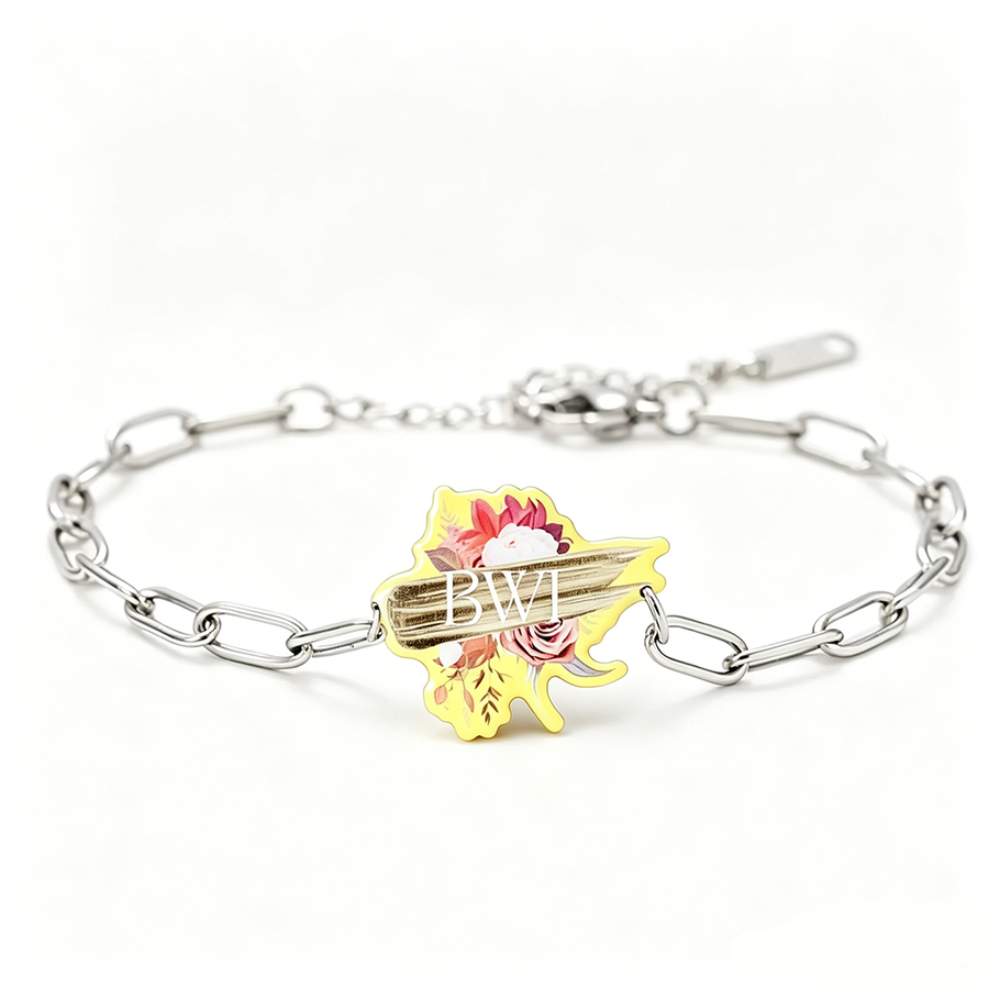 Offset Printing Charm Bracelets - Custom Shot Glass Now