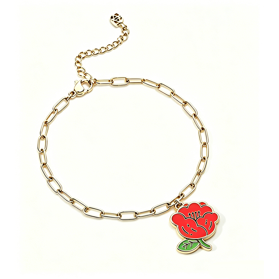 Hard Enamel Charm Bracelets - Custom Shot Glass Now