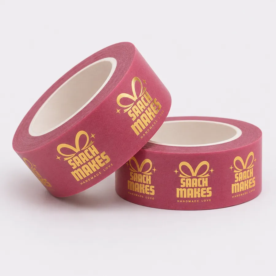 Foil Stamped Washi Tapes - Custom Shot Glass Now