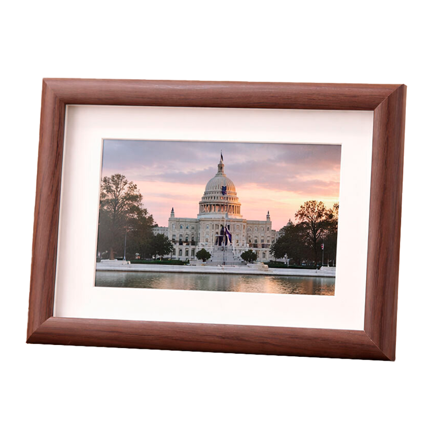Wooden Desktop Photo Frames - Custom Shot Glass Now