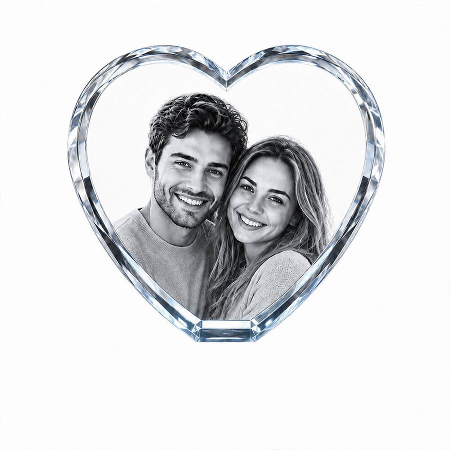 Crystal Engraved Photo Frames - Custom Shot Glass Now