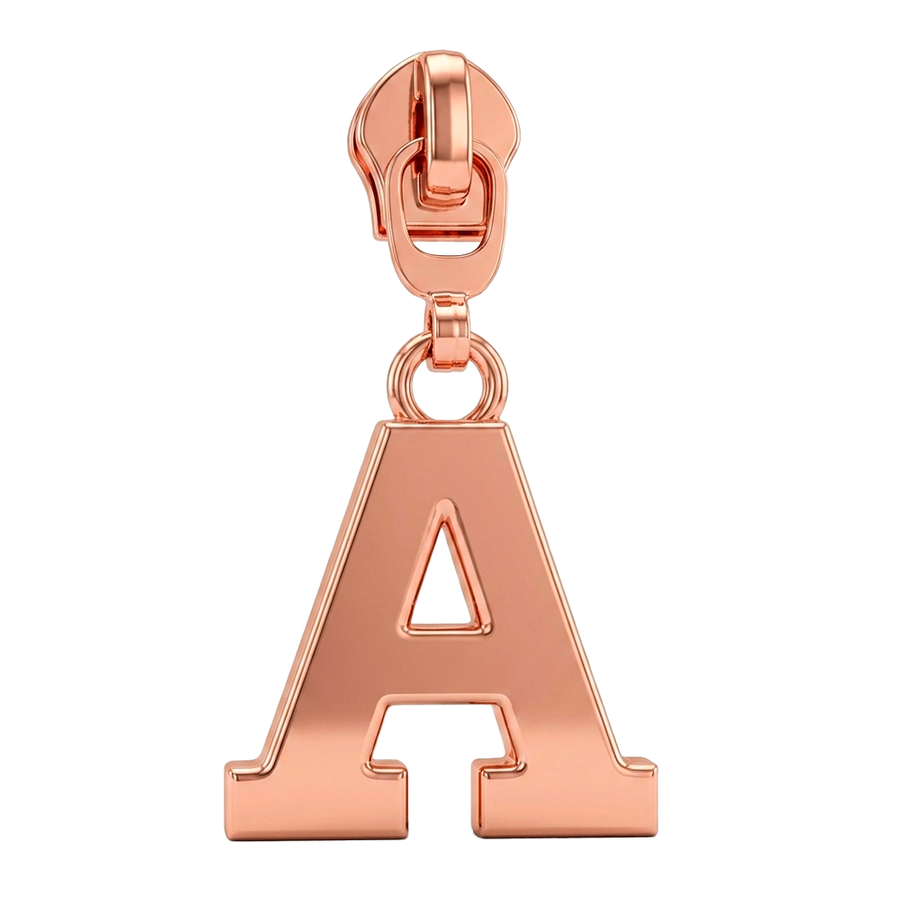 Die Struck Metal Zipper Pullers - Custom Shot Glass Now