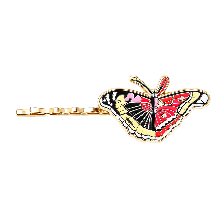 Hard Enamel Metal Hair Clips - Custom Shot Glass Now