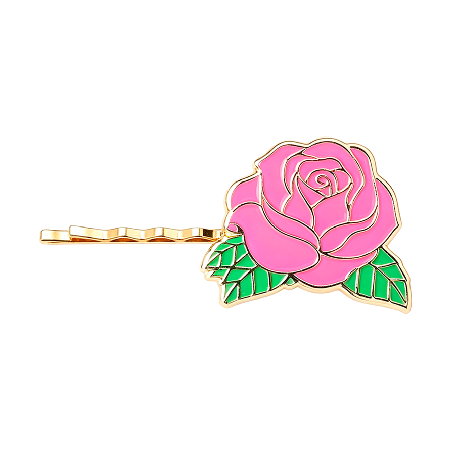 Soft Enamel Metal Hair Clips - Custom Shot Glass Now