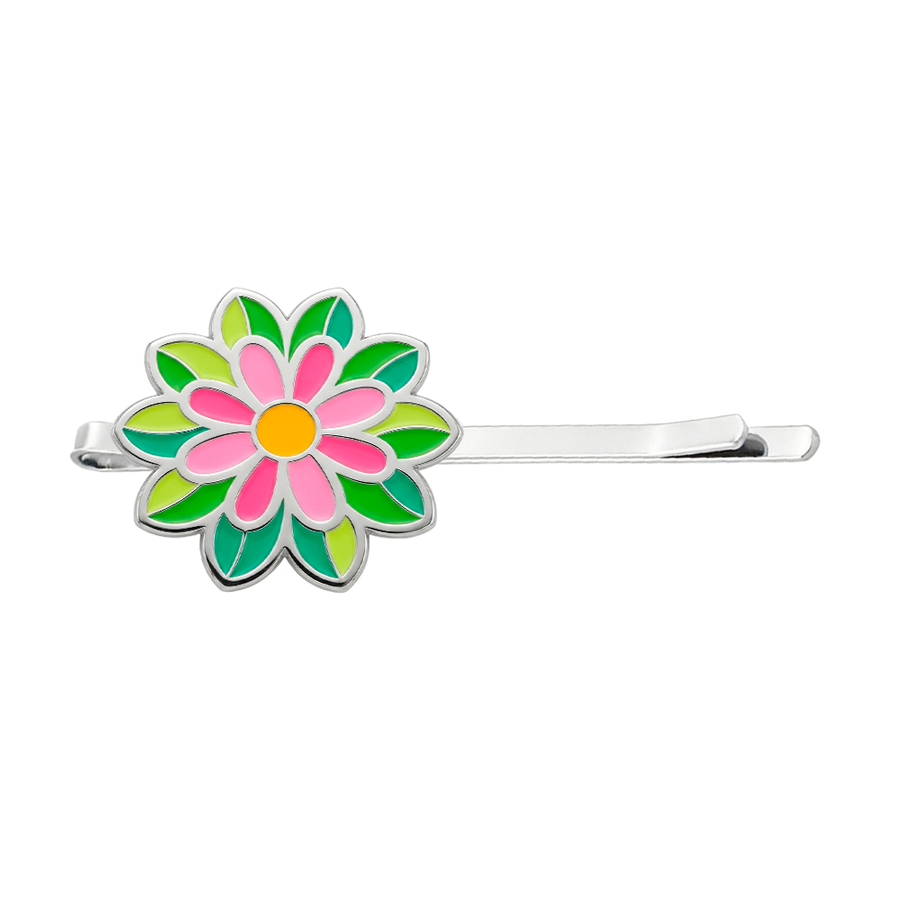 Soft Enamel Metal Hair Clips - Custom Shot Glass Now