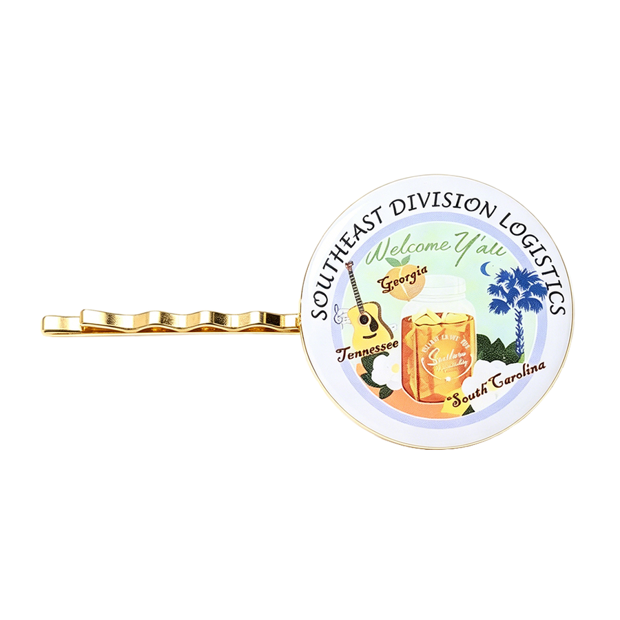 Offset Printing Metal Hair Clips - Custom Shot Glass Now